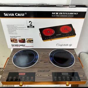 double burner electric cooker